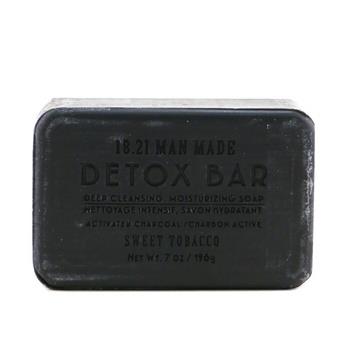 18.21 Man Made Detox Bar - Deep Cleansing, Moisturizing Soap - # Sweet Tobacco 198g/7oz Men